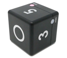 TFA 38.2040.01- CUBE Digitálny časovač - čierna