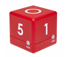 TFA 38.2039.05 - CUBE Digitálny časovač - červená