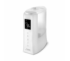 Airbi TWIN Ultrazvukový zvlhčovač vzduchu s ionizátorom a možnosťou aromaterapie biela / 30W / 5 l / 120-350 ml-h