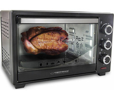 Esperanza EKO006 NAPOLI elektrická mini rúra čierna / 1600 W / 25 l / teplota 0 ~ 250 ° C / časovač