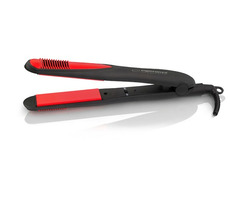 Esperanza EBP004 BRILLIANT žehlička na vlasy červeno-čierna / 200 ° C