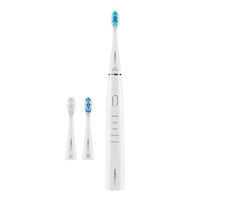 Niceboy ION Sonic biela / Elektrická zubná kefka / 75.000 kmitov / 4 režimy / časovač / IPX7 / 3x hlavica