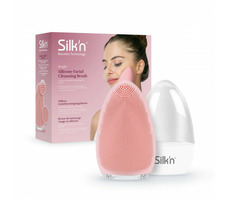 Silk&#39;n Bright ružová / čistiaci prístroj na tvár / 7 rýchlostí / až 8000 vibrácií za min.