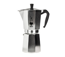 Bialetti Moka Express moka kanvička na 18 šálok 900 ml strieborná