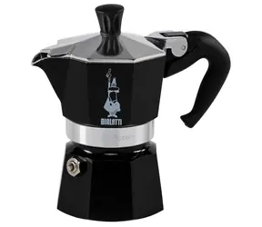 Bialetti MOKA Express moka kanvička na 1 šálku 50 ml čierna