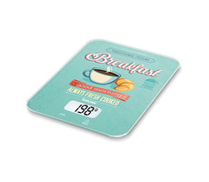 Beurer KS 19 Breakfast / digitálna kuchynská váha / max. 5 kg / funkcia TARE / dotyk. tlačidlá