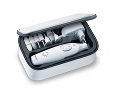 Beurer MP 42 / Set na manikúru a pedikúru / 7 nástavcov / LED svetlo / puzdro
