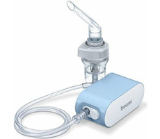 Beurer IH 60 inhalátor / tlak až 0.5 bar / 0.25 ml-min / príslušenstvo