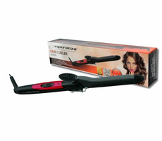 Esperanza EBL005 Diana čierno-červená / kulma na vlasy / 25 mm / 180 ° C / 1.7 m kábel