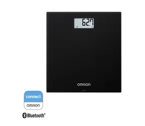 Omron HN-300T2-EBK Intelli IT SMART čierna / Osobná váha s Bluetooth / nosnosť 150kg