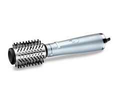 Babyliss AS773E modo-strieborná / rotačná kulma na vlasy / 50mm / 2 teploty / 2 rýchlosti