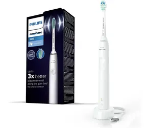 Philips Sonicare HX3673-13 biela / Elektrická zubná kefka / 31.000 pohybov za min. / + cestovné puzdro / dopredaj