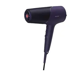 Philips BHD514-00 fialová / Sušič vlasov / 2300W / 2 rýchlosti - 3 teploty / ThermoShield / difuzér