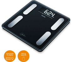 Beurer BF 400 čierna / diagnostická váha / LCD / BMI / max 200 kg