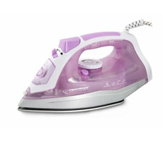 Esperanza EHI004 Tulle bielo-ružová / naparovacia žehlička / 2400 W / anti-calc systém 