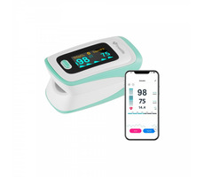 TrueLife Oximeter X5 BT / pulzný oxymeter / meranie SpO2 + tepu / Bluetooth / 2x AAA