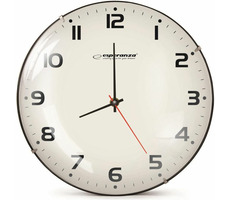 Esperanza EHC018F San Francisco biela / nástenné hodiny / 30 cm / 1x AA