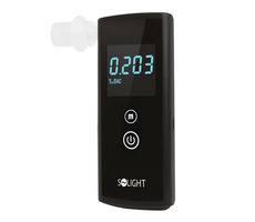 Solight 1T04A Alkohol tester / Alkohol tester s rozpätím merania 0.0 - 3‰ BAC / presnosť: ± 0,1‰