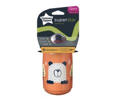 Tommee Tippee Superstar 390ml červená / Netečúci hrnček / od 12 mesiacov