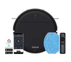 Salente R2 čierna / Robotický vysávač / WiFi / 2500 mAh / 65 dB / Hepa