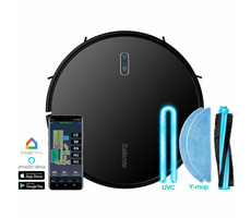 Salente G4 čierna / Robotický vysávač / WiFi / 2600 mAh / Hepa / UVC lampa