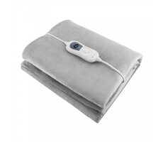 TrueLife HeatBlanket 1508 / Nahrievacia dečka šedá / 60 W / 3 teploty / 150 x 80 / dopredaj