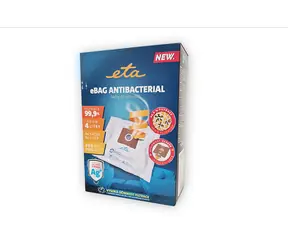 ETA ETA960068020 ETA eBag Antibacterial / Vrecká do vysávača / 5ks / pre 9600 68020