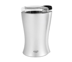 Adler AD 443 strieborná / Mlynček na kávu / zásobník 70 g / 150 W 