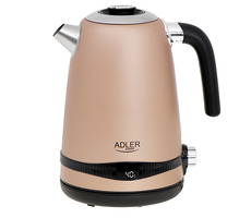 Adler AD 1295 zlatá / rýchlovarná kanvica / 2200 W / 1.7 L / teplota 40-100 °C
