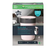 Tommee Tippee Sangenic Twist &amp; Click ružová / Kôš na plienky