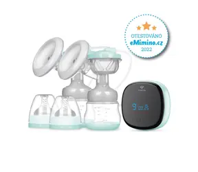 TrueLife Nutrio BP Electric Double / elektrická odsávačka / 9 úrovní odsávania / 3 režimy - odsávanie, stimulácia, masáž