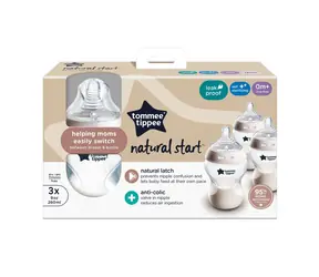 Tommee Tippee Dojčenská fľaša C2N 260ml 3ks
