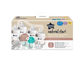 Tommee Tippee Sada dojčenských fľaštičiek C2N s kefou