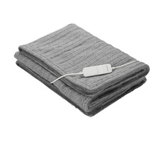 Medisana HB 680 sivá / pletená vyhrievaná prikrývka / 3 stupne intenzity / 160 x 120 cm