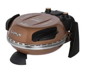 G3Ferrari G1000608 Delizia Bronze / mini rúra na pizzu / 1200 W / priemer 31cm / nastaviteľný termostat do 390°C