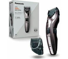 Panasonic ER-GC63-H503 strieborná / Zastrihávač vlasov / 2 nástavce / dĺžka strihu 0.5-20mm