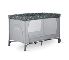 Momi BELOVE Cestovná postieľka sivá