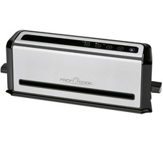 ProfiCook VK 1133 nerez-čierna / Vákuovačka / 110W / 12L/min