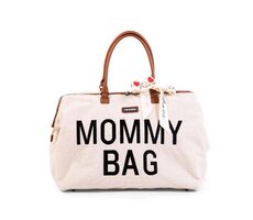 Childhome Prebaľovacia taška Mommy Bag Teddy Off White / 55 x 30 x 40 cm / nosnosť 5 kg
