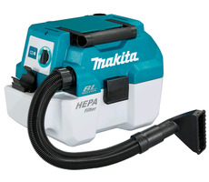 Makita DVC750LZX3 / Aku Ručný vysávač / 18V / 7.5 L / HEPA / až 70 minút / bez Aku