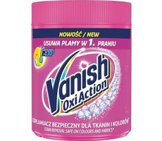 VANISH Oxi Action Pink 470g / odstraňovač škvŕn