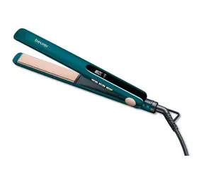Beurer HS 50 modrá / žehlička na vlasy / 120-220 ° C / LCD