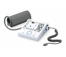 Beurer BM 96 biela / merač krvného tlaku na paži / pamät 120 záznamov / plne automatický