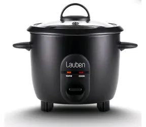 Lauben Rice Cooker 600BC čierna / Štýlový ryžovar / 0.6L / 300 W