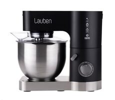 Lauben Kitchen Machine 1200BC čierna / Kuchynský robot / 1200W / 5.5 l / 3 nástavce / dopredaj