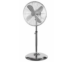 ProfiCare PC-VL 3064 MS strieborná / Stolný ventilátor / 50W / Priemer 40 cm / 3 rýchlosti / Oscilácia