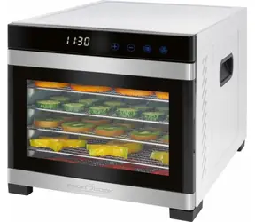 ProfiCook PC-DR 1218 / Sušička potravín / 650 W / 35-75 ° C / LCD / 6 poschodí