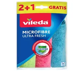 Vileda Ultra Fresh Útierka z mikrovlákna 3ks / 30x30 cm