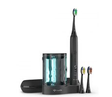 TrueLife SonicBrush K150 UV / Sonická zubná kefka / 3 režimy / 80.000 kmitov-min / základňa s UV sterilizátorom / dopredaj