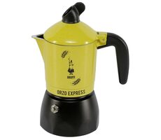 Bialetti ORZO EXPRESS moka kanvička na 2 šálky 85 ml žltá